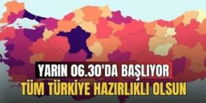 Resmen Açıklandı.Yarın Haızrlılı Olun..