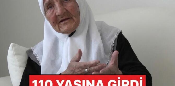 110 Yaşındaki Şemsi Nine Sağlıklı Yaşam T’avsiyesi Verdi: En Çok Yediği İki Şey Var!