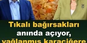 İbrahim Saraçoğlu ve Canan Karatay’ın favori sebzesi: