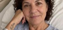 Annem Sevim’in bileğinin iç kısmında,