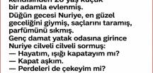 65 yaşındaki Nuriye kendisinden 20 yaş küçük bir adamla evlenmiş.
